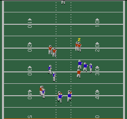 John Elway's Quarterback (USA) In game screenshot